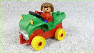 Lego Duplo čtyřkolka s figurkou