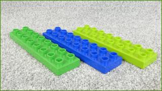 Lego Duplo destičky dlouhé 3ks