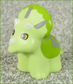 Lego® Duplo® Dino Triceratops Mládě Limetka Nový Typ (Lego® Duplo®)