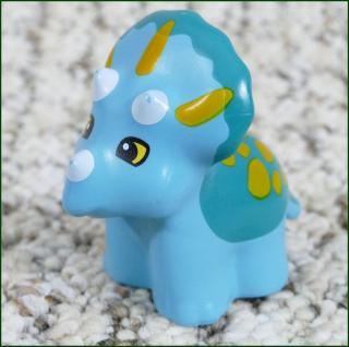 Lego® Duplo® Dino Triceratops Mládě Modrý Nový Typ (Lego® Duplo®)