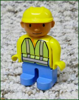 Lego® Duplo® Figurka Bořek Stavitel s Vestou (Lego® Duplo®)