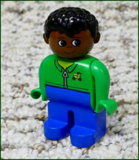 Lego® Duplo® Figurka Černoušek v Zeleném (Lego® Duplo®)