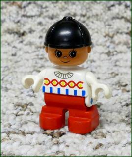 Lego® Duplo® Figurka Chlapeček Červeno/Bílý (Lego® Duplo®)