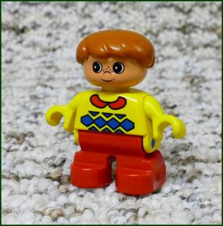 Lego® Duplo® Figurka Chlapeček Červeno/Žlutý (Lego® Duplo®)