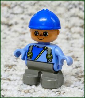Lego® Duplo® Figurka Dítě Modrý Kšilt (Lego® Duplo®)