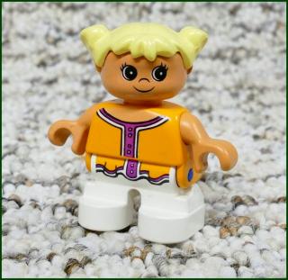 Lego® Duplo® Figurka Dítě Oranžové s Knoflíky (Lego® Duplo®)