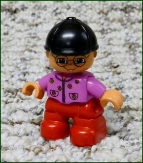 Lego® Duplo® Figurka Dítě Růžové s Brýlemi (Lego® Duplo®)