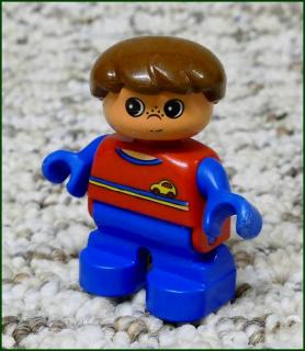 Lego® Duplo® Figurka Dítě s Autíčkem - Starší Typ (Lego® Duplo®)