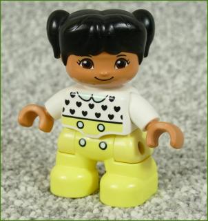 Lego® Duplo® Figurka Holčička v Bílé Halence (Lego® Duplo®)
