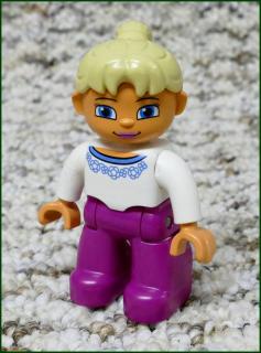 Lego® Duplo® Figurka Maminka Blond s Culíkem (Lego® Duplo®)
