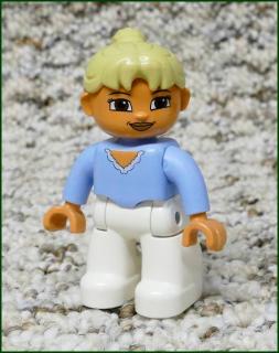 Lego® Duplo® Figurka Maminka - Světle Modrá (Lego® Duplo®)
