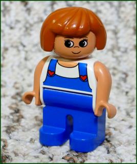 Lego® Duplo® Figurka Maminka v Modrých Montérkách (Lego® Duplo®)