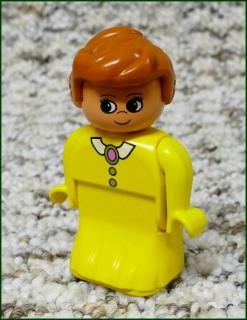Lego® Duplo® Figurka Maminka ve Žlutém - "Šaty" (Lego® Duplo®)