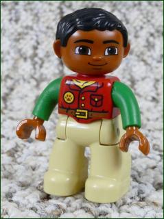 Lego® Duplo® Figurka Pán v Červené Bundě (Lego® Duplo®)