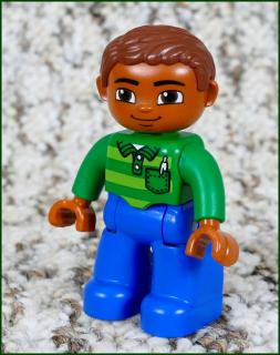Lego® Duplo® Figurka Pán v Zelené Košili (Lego® Duplo®)