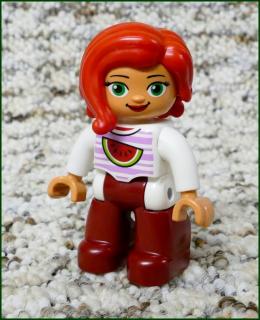 Lego® Duplo® Figurka Paní s Červenými Vlasy (Lego® Duplo®)