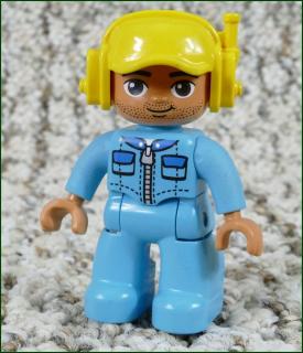 Lego® Duplo® Figurka Pilot Tyrkysový Overal (Lego® Duplo®)