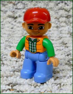 Lego® Duplo® Figurka Strojvedoucí Nákladní Lokomotivy (Lego® Duplo®)