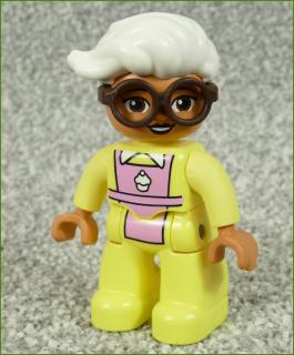 Lego® Duplo® Figurka ve Žlutém s Brýlemi (Lego® Duplo®)