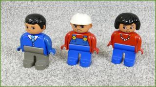 Lego Duplo figurky 3ks