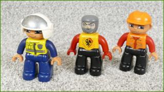 Lego Duplo figurky 3ks - horší stav