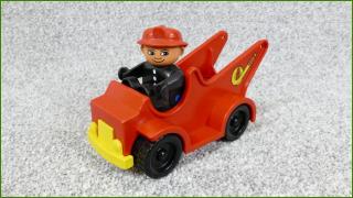 Lego Duplo hasičské autíčko s figurkou