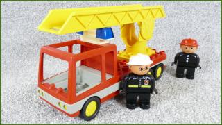 Lego Duplo hasičské auto s figurkami