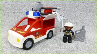 Lego® Duplo® Hasičské Auto s Kontejnery a Příslušenstvím (Lego® Duplo®)