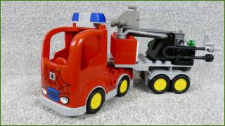 Lego® Duplo® Hasičské Auto s Návěsem a Příšlušenstvím (Lego® Duplo®)