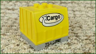 Lego® Duplo® Kontejner Intelli Žlutý 4x4 Cargo (Lego® Duplo®)