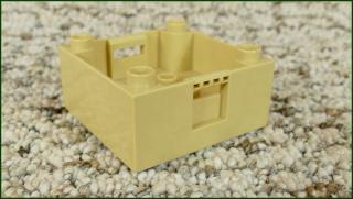 Lego® Duplo® Korba Béžová 4x4 Bez Potisku (Lego® Duplo®)