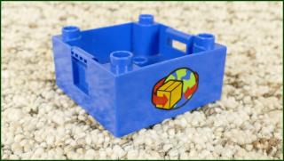 Lego® Duplo® Korba Modrá 4x4 Pošta (Lego® Duplo®)