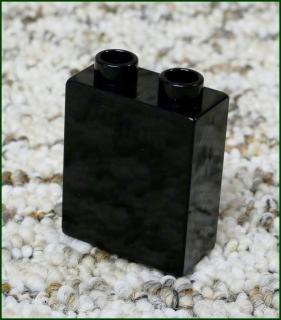 Lego® Duplo® Kostka 1x2x2 Černá (Lego® Duplo®)