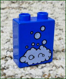 Lego® Duplo® Kostka 1x2x2 Modrá - Bubliny (Lego® Duplo®)