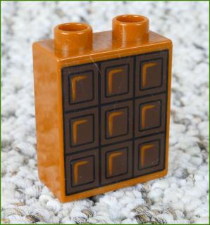 Lego® Duplo® Kostka 1x2x2 Světle Hnědá - Čokoláda (Lego® Duplo®)