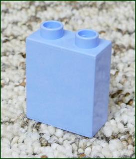 Lego® Duplo® Kostka 1x2x2 Světlounce Modrá (Lego® Duplo®)