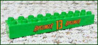 Lego® Duplo® Kostka 2x10 - Nápis RipSlinger 13 (Lego® Duplo®)