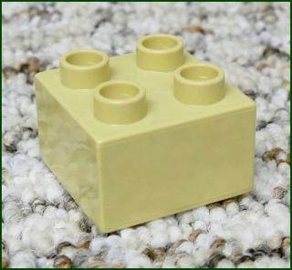 Lego® Duplo® Kostka 2x2 Béžová (Lego® Duplo®)