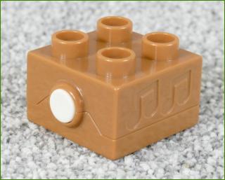 Lego® Duplo® Kostka 2x2 se Zvuky Pralesa (Lego® Duplo®)
