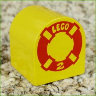 Lego® Duplo® Kostka 2x2 Zaoblená Žlutá - Záchranný Kruh Lego (Lego® Duplo®)