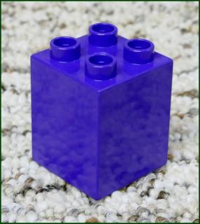 Lego® Duplo® Kostka 2x2x2 Fialová (Lego® Duplo®)