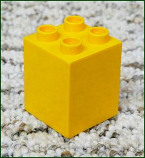 Lego® Duplo® Kostka 2x2x2 Světle Oranžová (Lego® Duplo®)