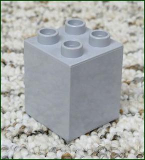 Lego® Duplo® Kostka 2x2x2 Světle Šedá (Lego® Duplo®)