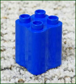 Lego® Duplo® Kostka 2x2x2 Tvarovaná Modrá (Lego® Duplo®)