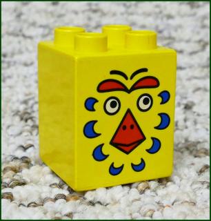 Lego® Duplo® Kostka 2x2x2 Žlutá - Totem (Lego® Duplo®)
