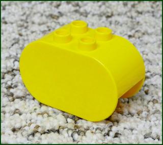 Lego® Duplo® Kostka 2x4x2 Zaoblená Žlutá (Lego® Duplo®)
