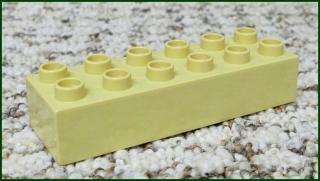 Lego® Duplo® Kostka 2x6 Béžová (Lego® Duplo®)