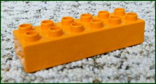 Lego® Duplo® Kostka 2x6 Oranžová (Lego® Duplo®)