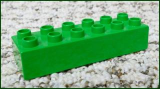 Lego® Duplo® Kostka 2x6 Světle Zelená (Lego® Duplo®)
