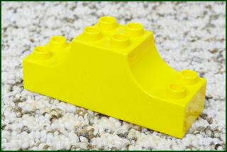 Lego® Duplo® Kostka 2x6 Tvarovaná Žlutá (Lego® Duplo®)